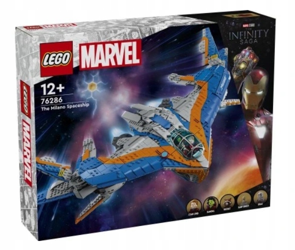 Lego 76286 Hrdinové Marvel Strážci Galaxie Milano