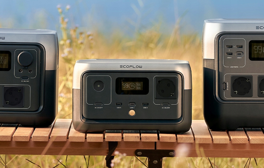 ECOFLOW RIVER 2 STACJA ZASILANIA 300W 256Wh Napięcie 240 V