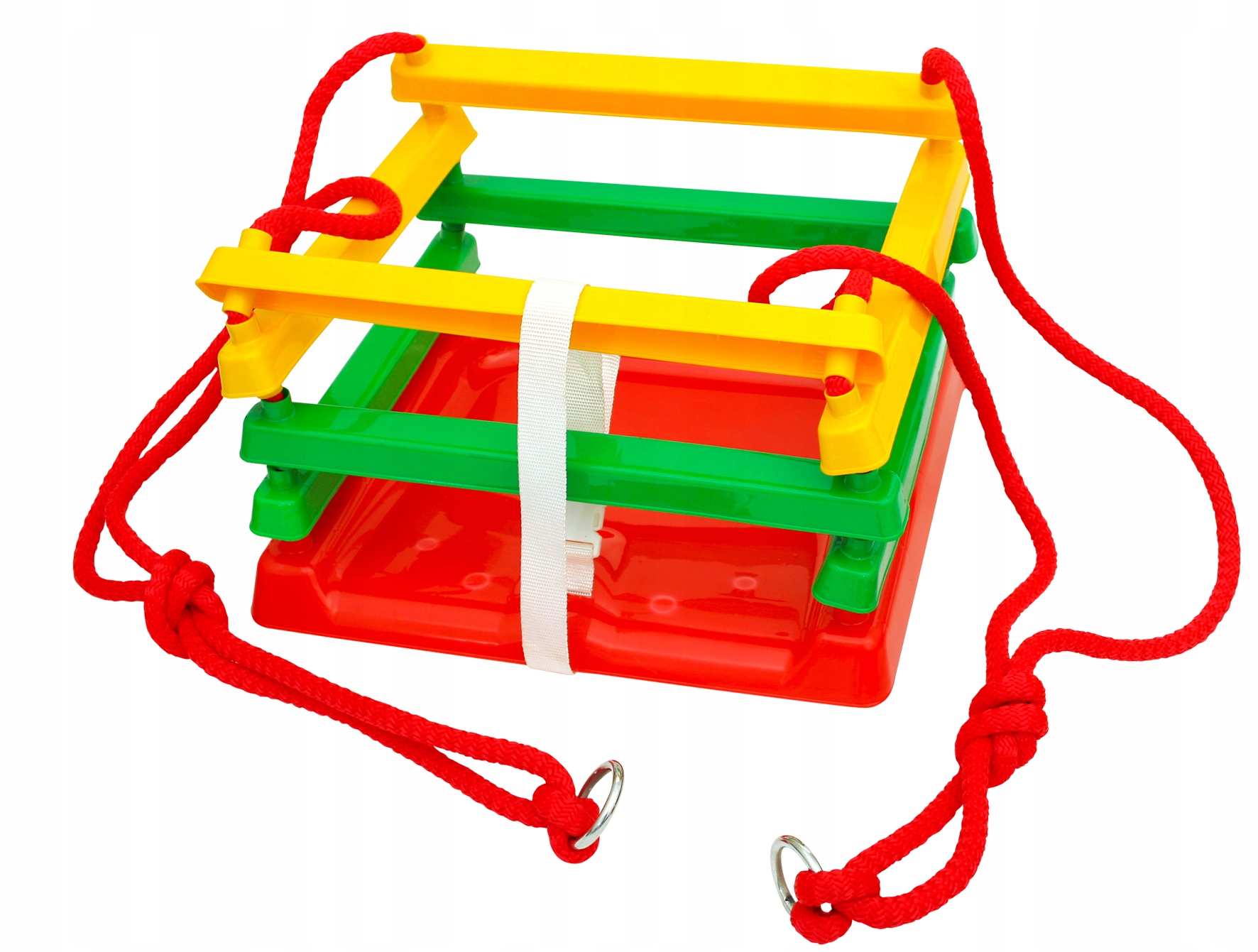 Huśtawka Plastikowa Szczebelkowa z Paskiem
