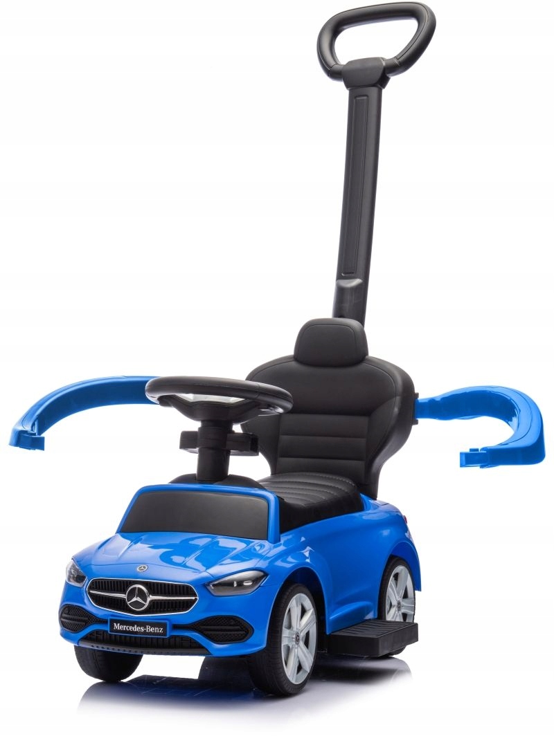 Jeździk Milly Mally Pojazd Mercedes C-class Rączka Pchacz Multimedialny