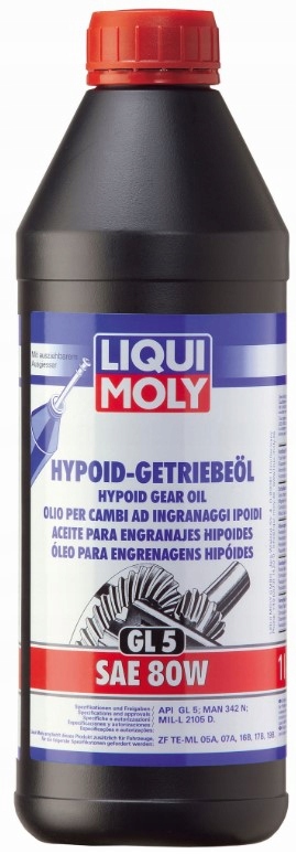 

Liqui Moly Olej Przekładniowy GL5 80W