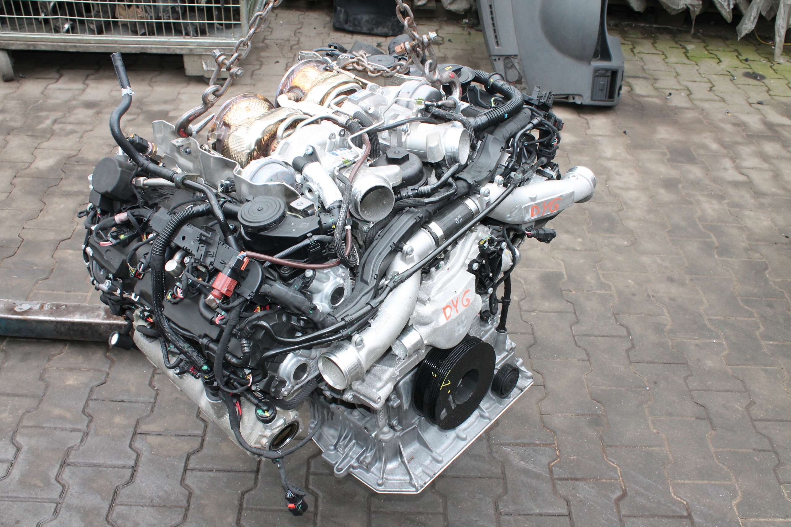 engine complete AUDI RS6 RS7 DYG 4,0 TFSI 6 TYSK