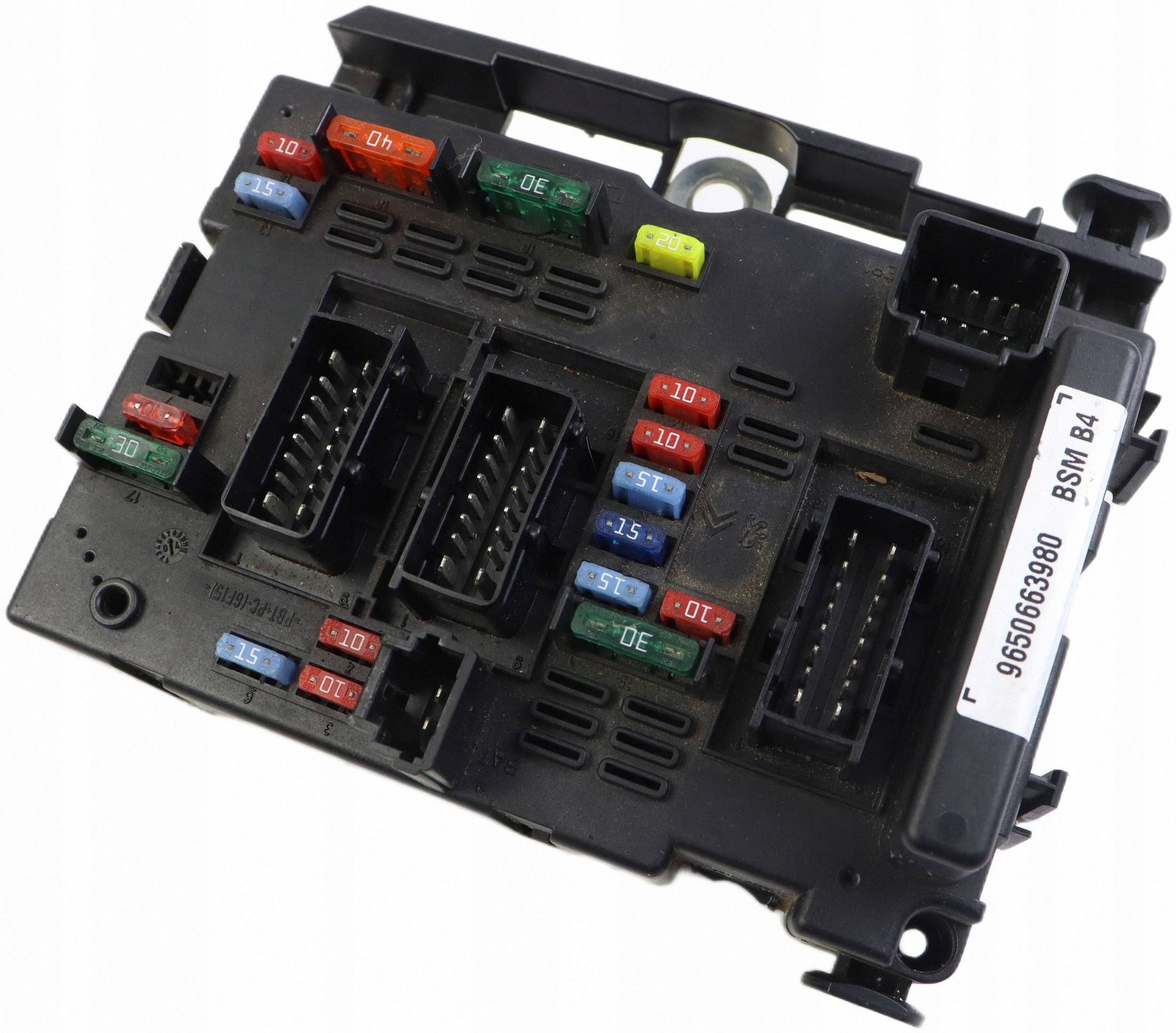 CITROEN PEUGEOT module compartment control unit BSM 9650663980