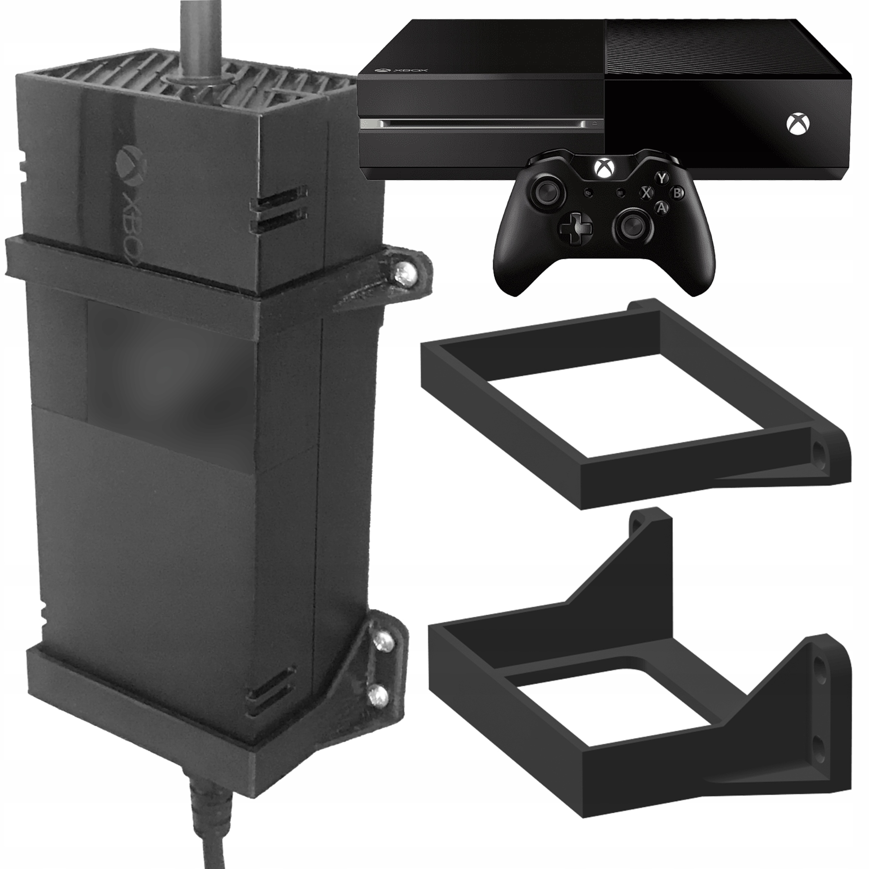 UCHWYT ŚCIENNY DO ZASILACZA KONSOLI XBOX ONE