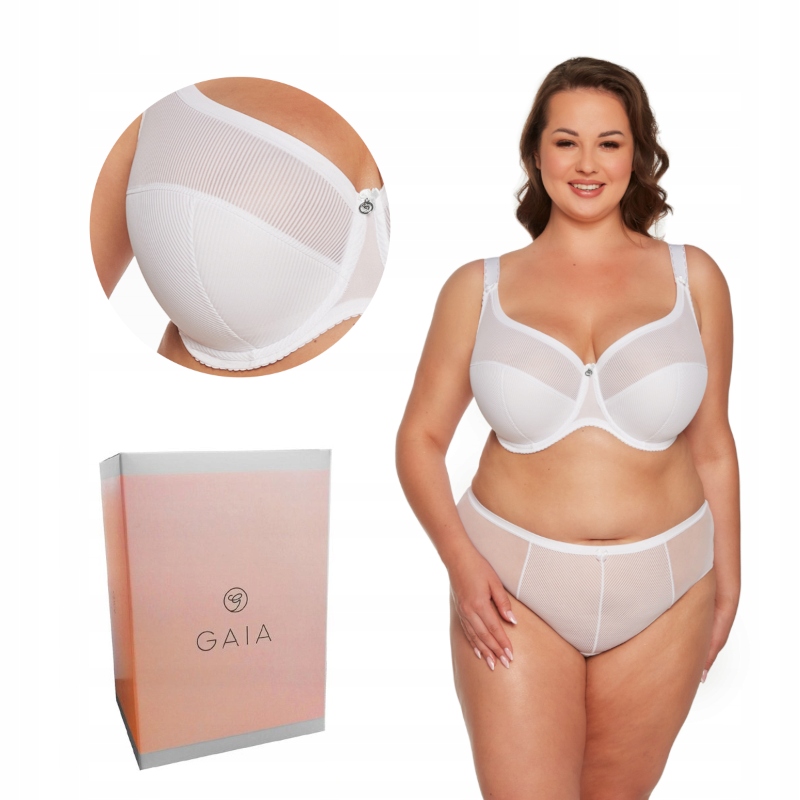 Podprsenka Semi-Soft Sonia 1058 Maxi polovyztužená bílá 70L
