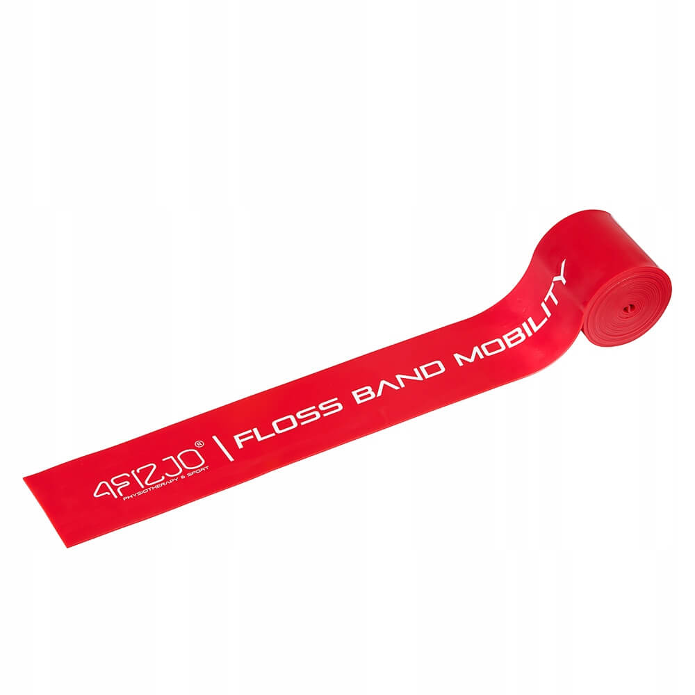 

Guma do ćwiczeń 4fizjo Floss Band czerwona 1mm