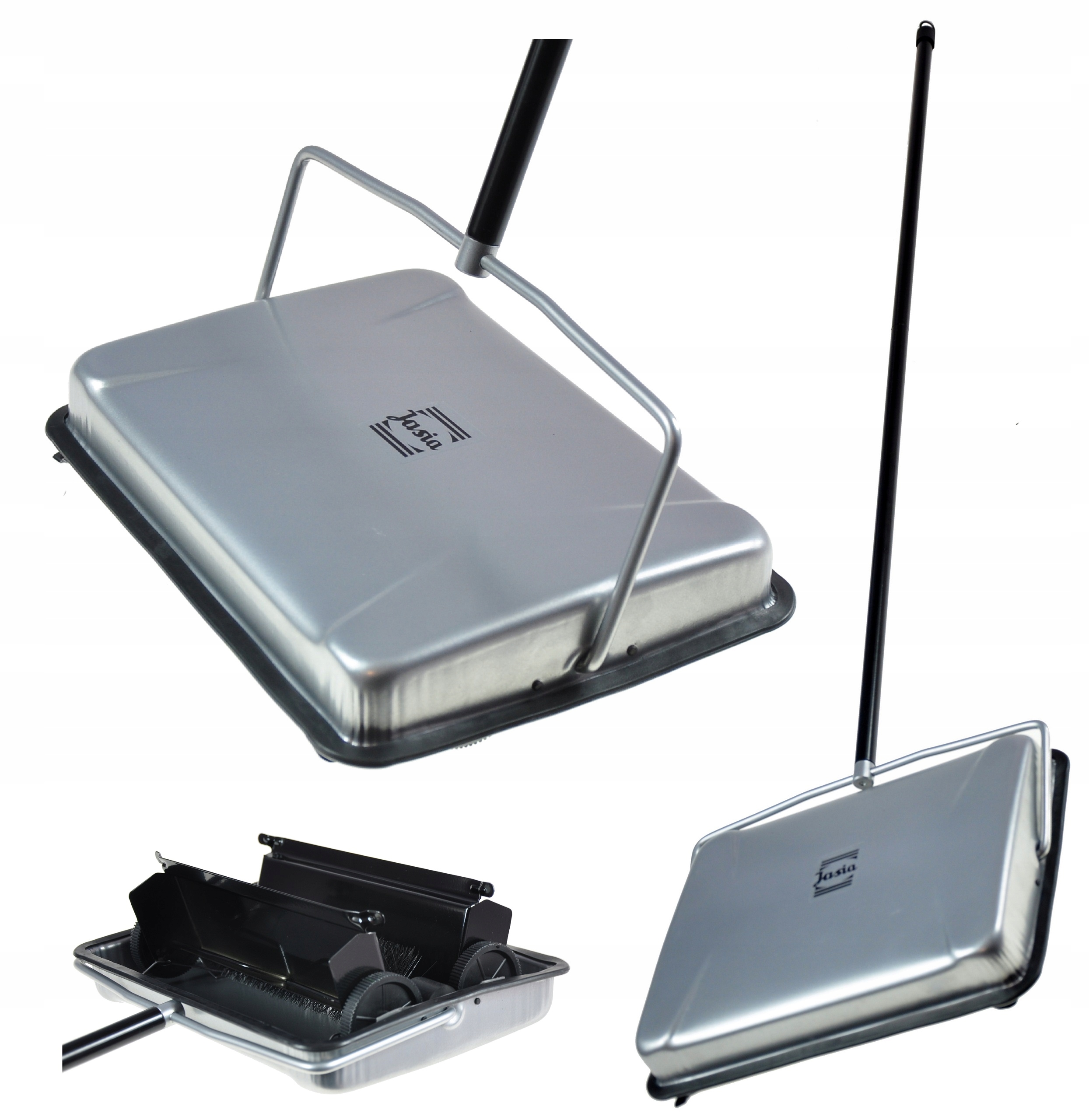 Odkurzacz Ręczny Szczotka Kasia Kaśka Metalowy Polski Solidny Srebrny