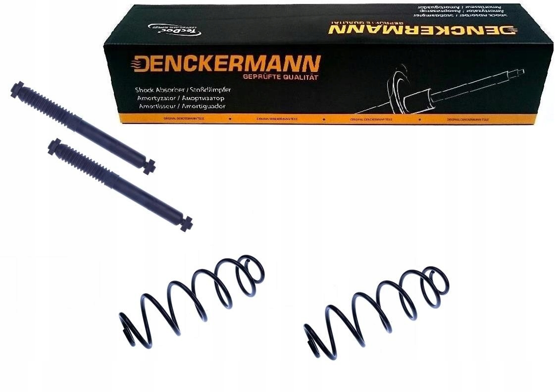 Tlumiče Pružiny Peugeot 207 1.4 Benz Hatchback Zadní Sada