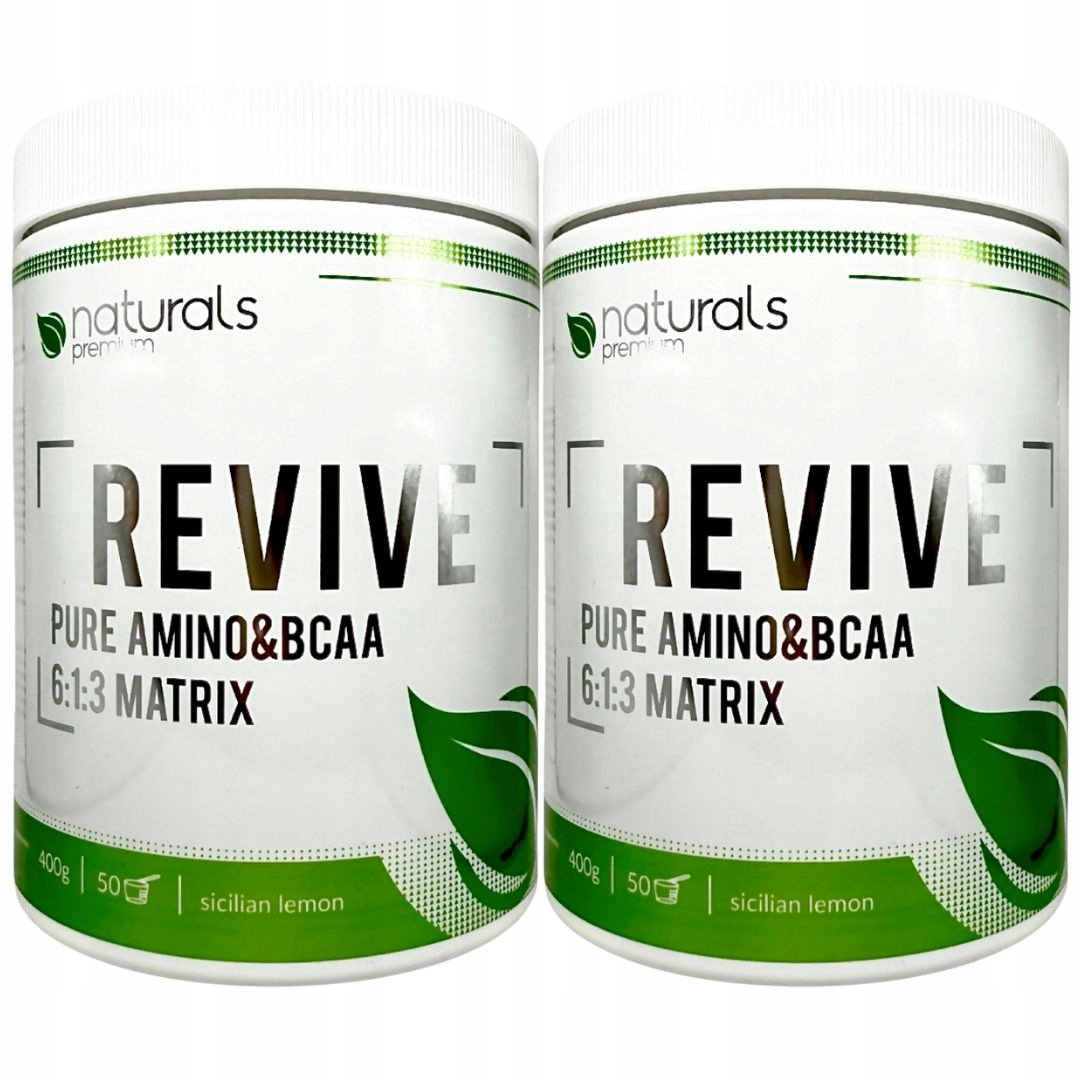 Naturals Premium Revive 400 g aminokyseliny bcaa eaa hořčík draslík regenerace