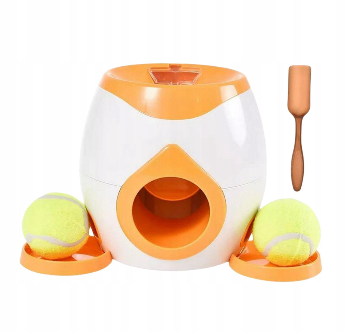 Levně Hračka pro psy s výukou pochoutek bílo-oranžová