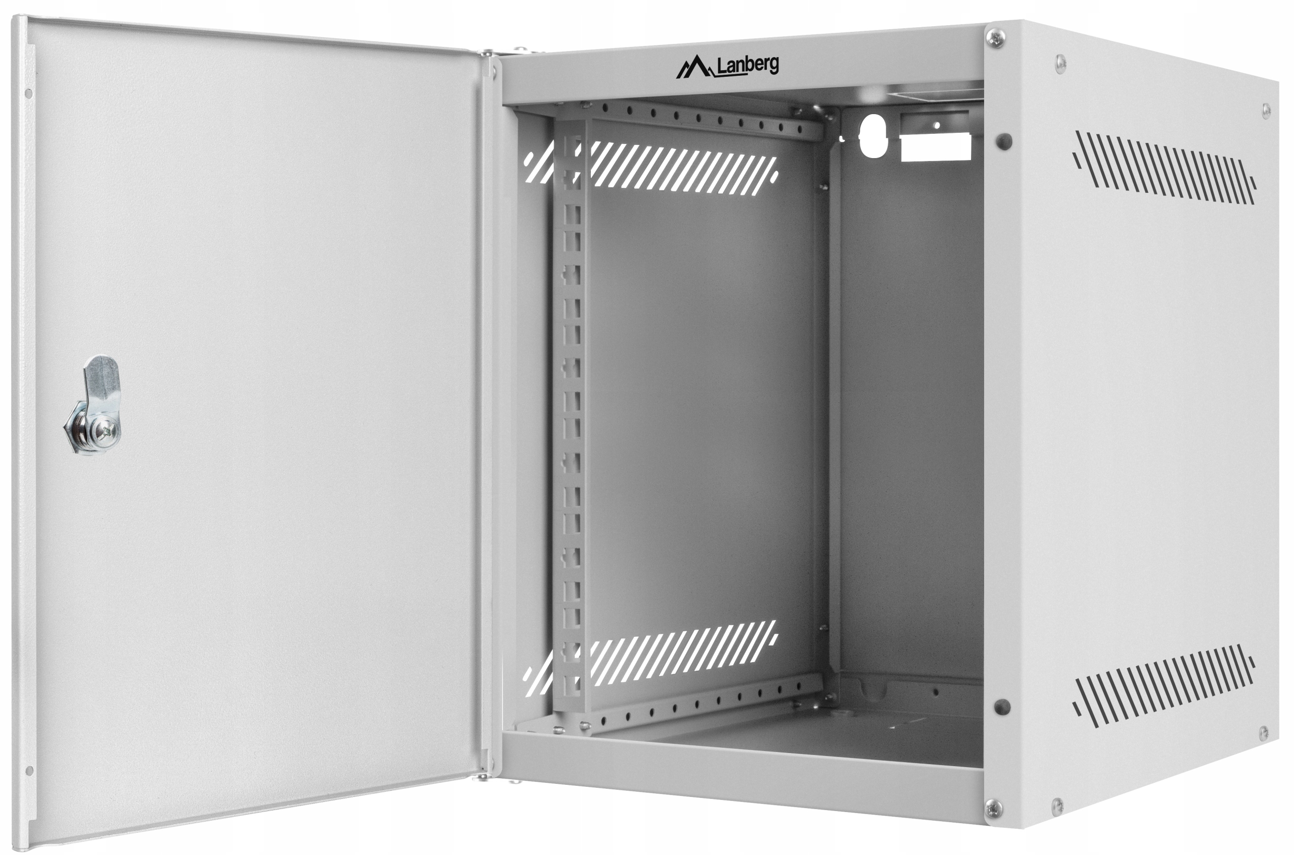 Szafa Rack Wisząca Instalacyjna Serwerowa Metal 10" Cali 6U Drzwi Lanberg