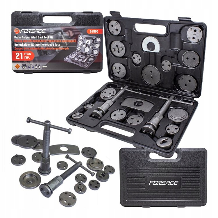 Комплект для видавлювання гальмівних поршнів 21 el.
