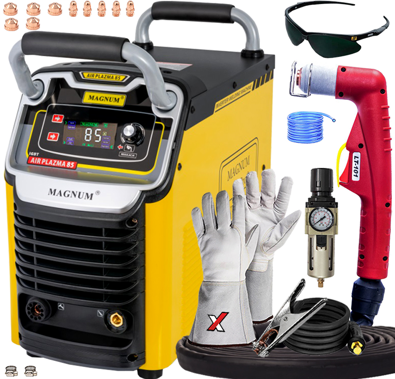 Plazma Pro Řezání Kovů Magnum Air Plazma 85 400V