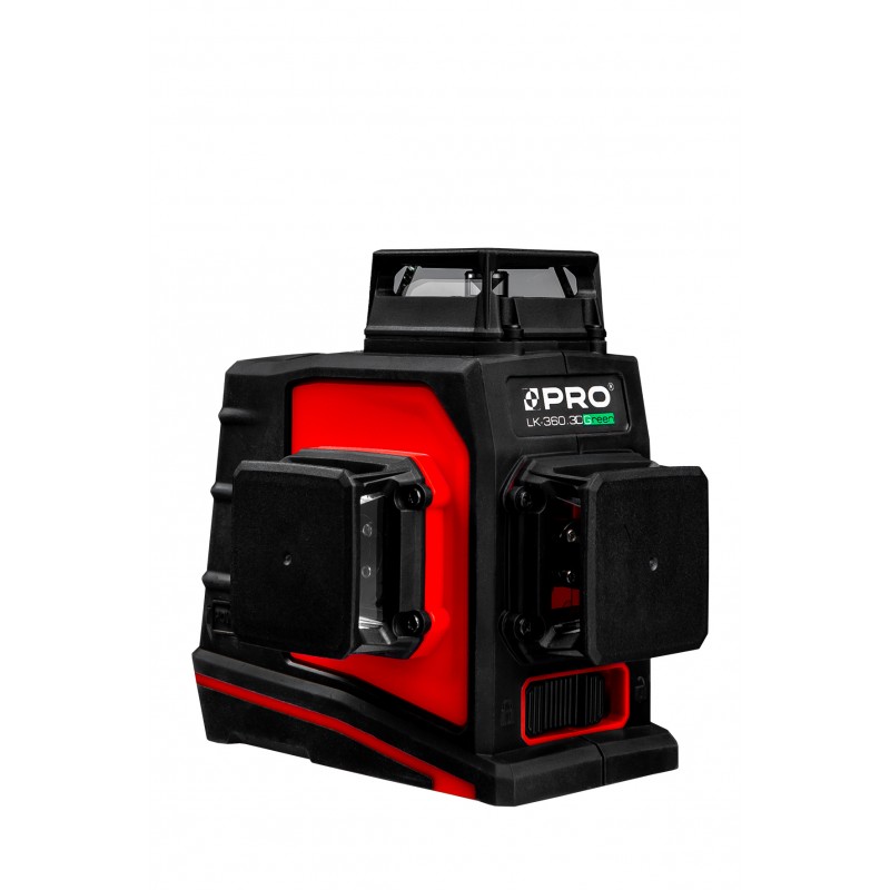 Rovinný Laser LK-360.3D Zelený 3D 100 M Dosah Meracie Nástroje