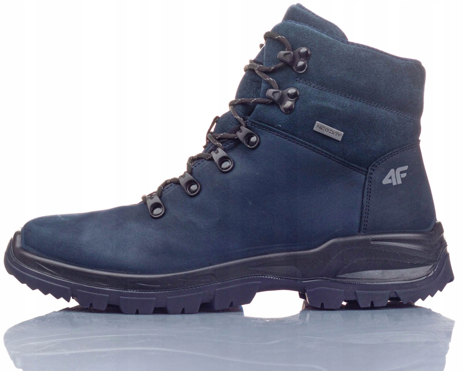 Buty Sportowe Wysokie 4F Trekkingowe Skórzane Zimowe R-37 Marka 4F