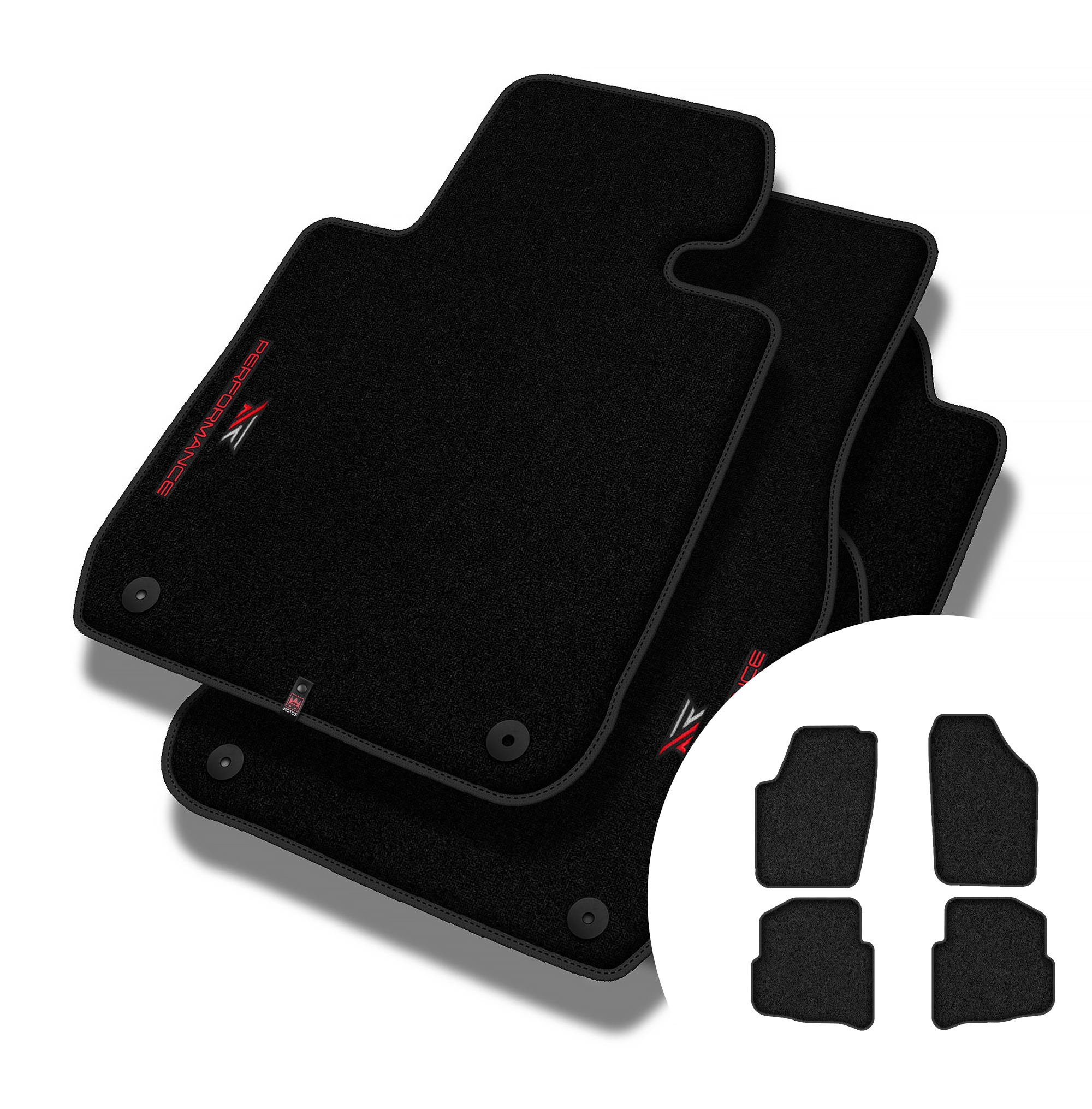 Velúrové koberčeky Performance Premium pre Volkswagen Polo IV 2002-2009