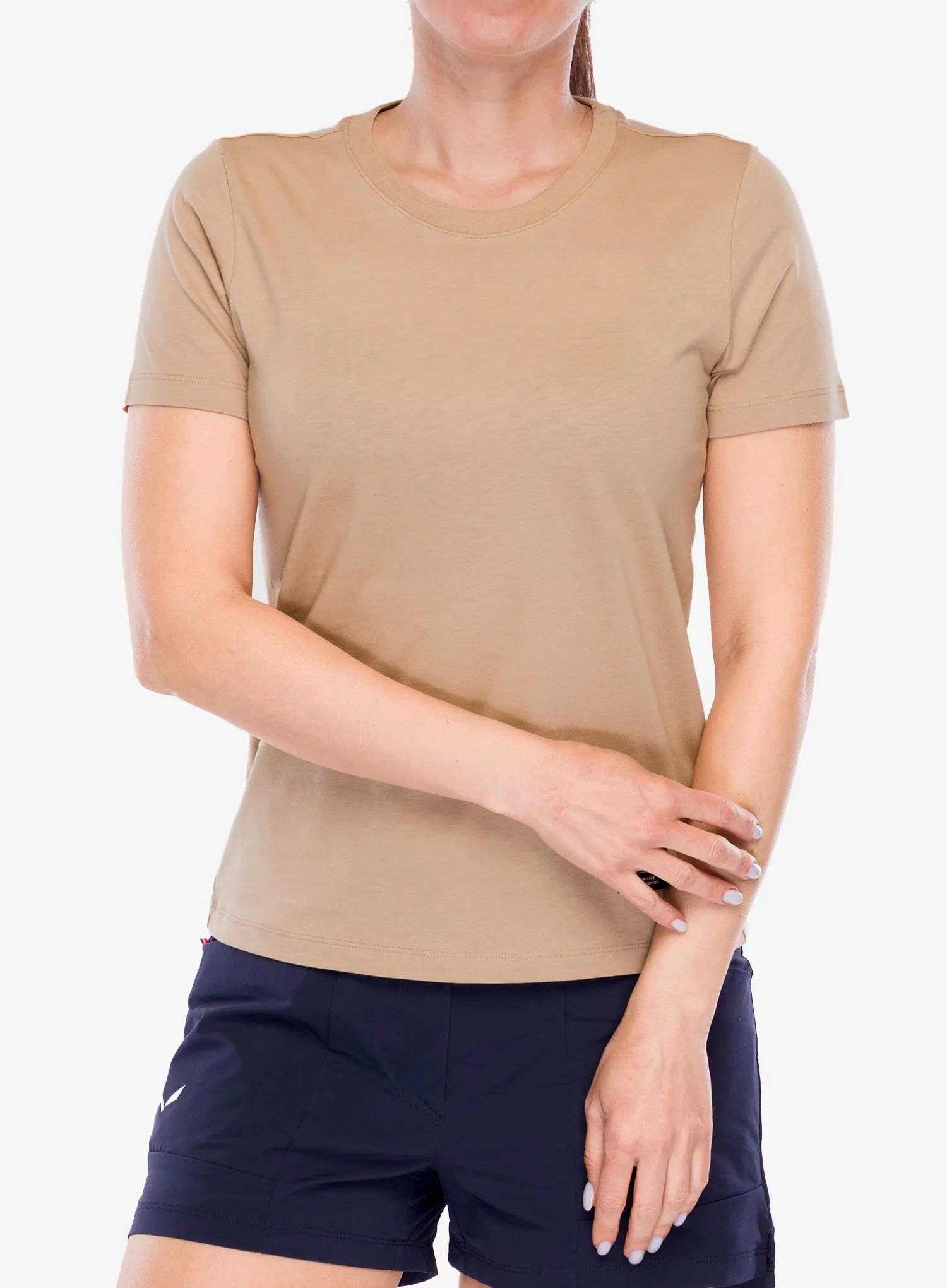 Dámské bavlněné tričko Salewa Eagle Logo Patch T-Shirt quicksand 36