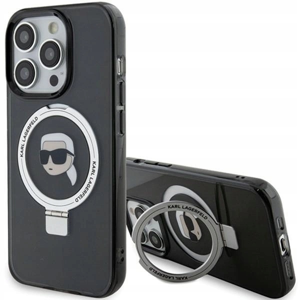Karl Lagerfeld Etui Ring Stand Do Iphone 15 Pro 6,1 Do Magsafe Hardcase