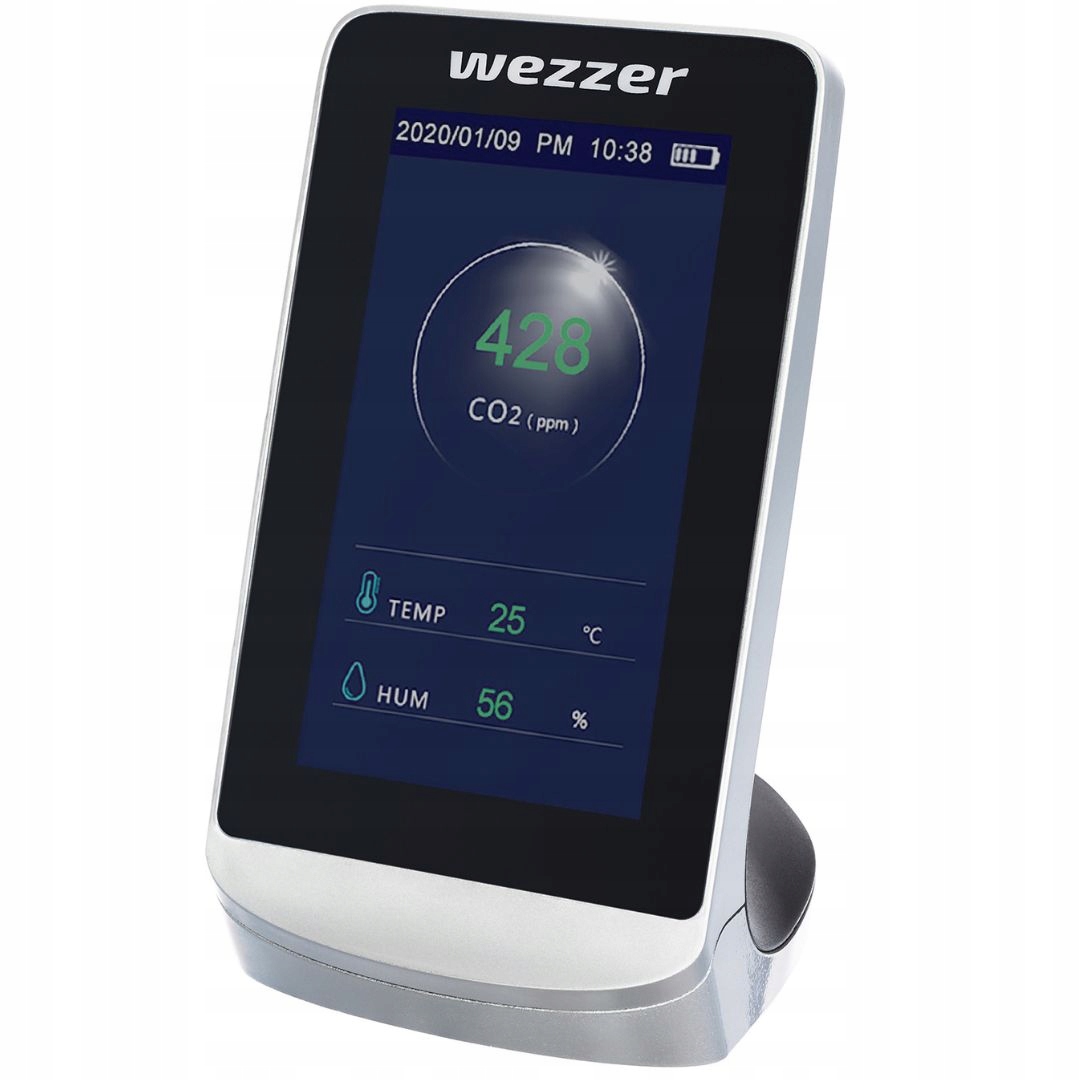 Miernik zanieczyszczenia powietrza Levenhuk Wezzer Air MC60