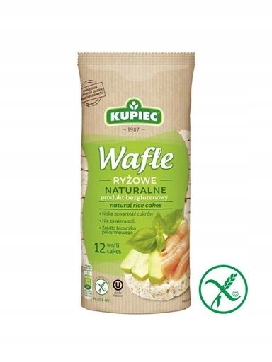 10 x Kupiec Rýžové oplatky přírodní 120 g