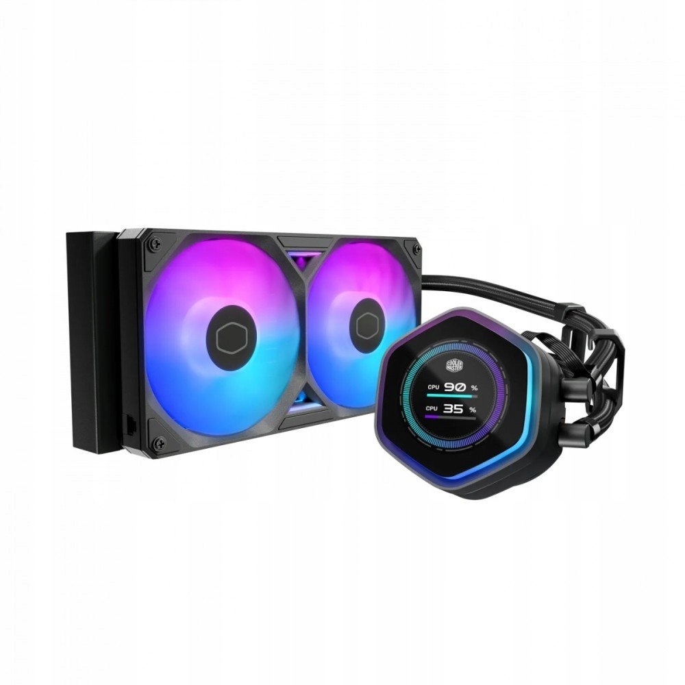 Vodné chladenie Cooler Master MasterLiquid 240 Atmos II LCD Argb