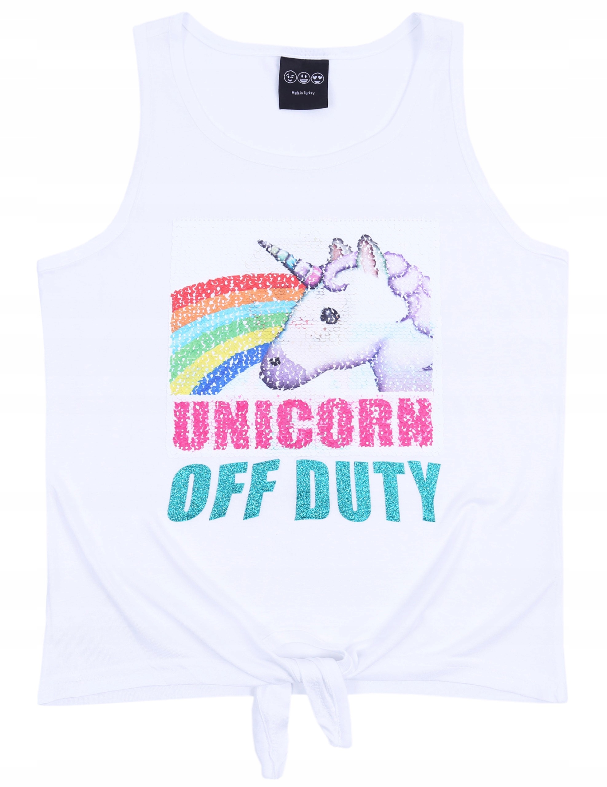

Biała bluzka Unicorn/Mermaid Primark 11-12 lat