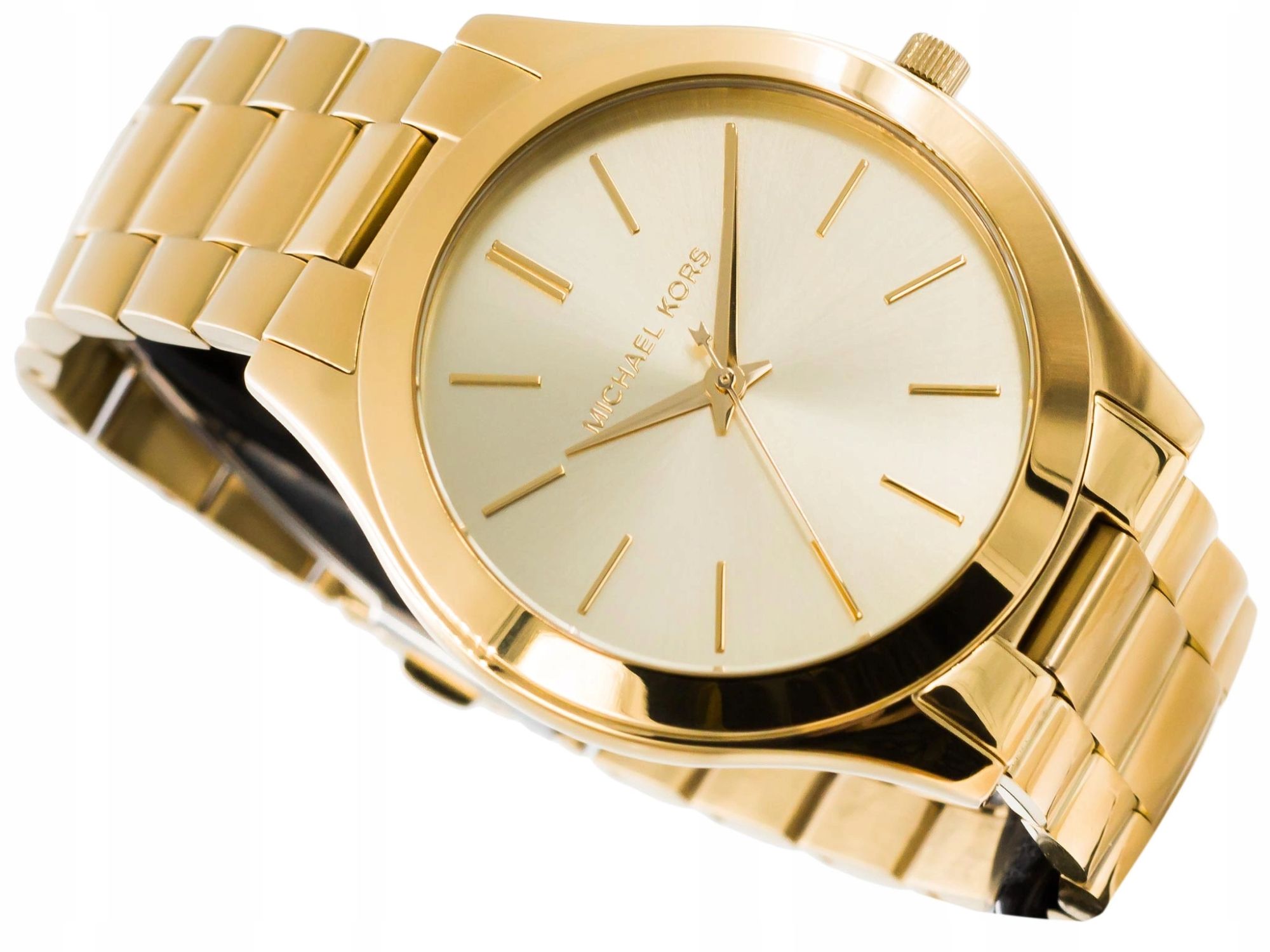 Dámské hodinky Michael Kors Runway MK3179 – Lesklé zlato