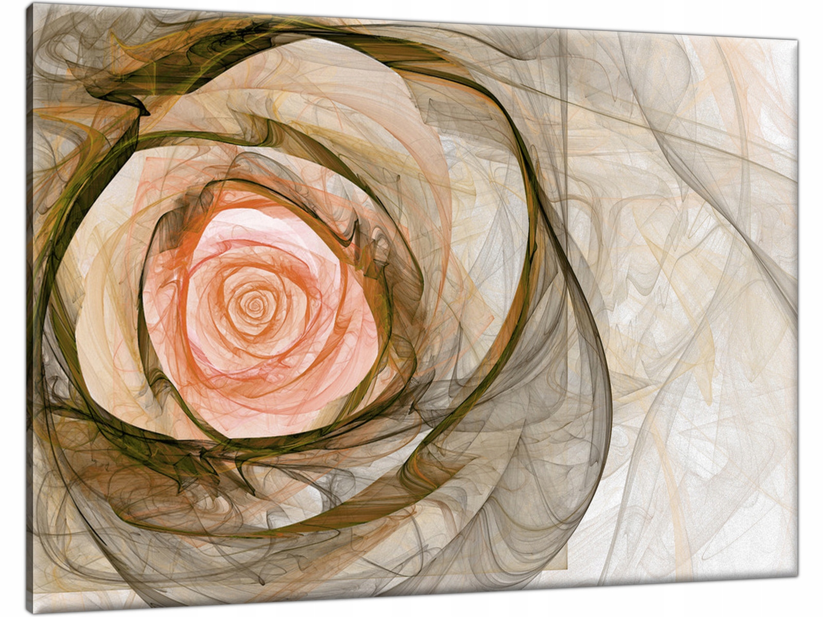 

Tryptyk Róża fraktalna Abstrakcja 100x70 Obraz