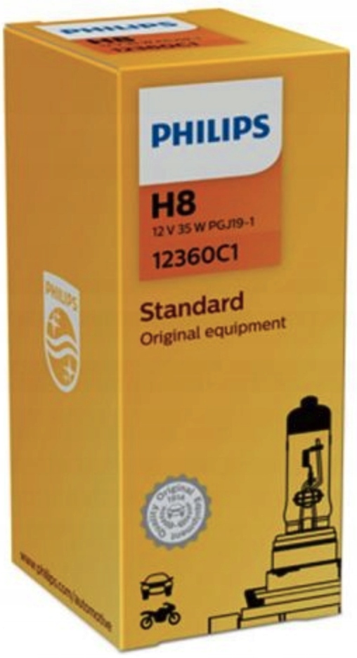 

Philips Żarówka H8 Vision Standard 1 sztuka