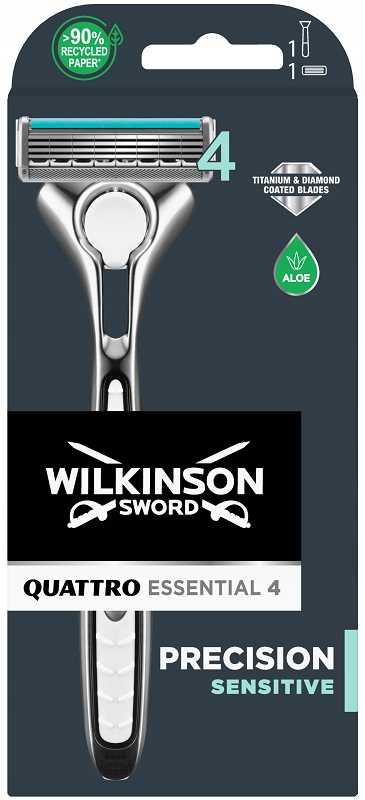 MASZYNKA DO GOLENIA * WILKINSON Quattro Essential 4 Precision Sensitive