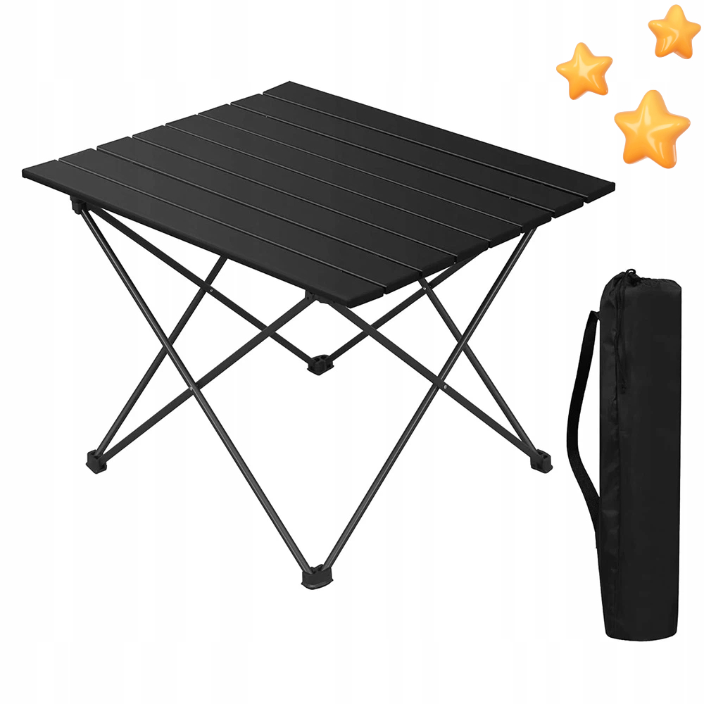 Stoł Ogrodowy Turystyczny 67X47X42CM Składany Przenośny