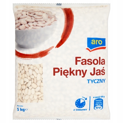 Aro Fazole Krásný Jaś Tický 5 kg Gastronomie Velké balení Vysoká kvalita