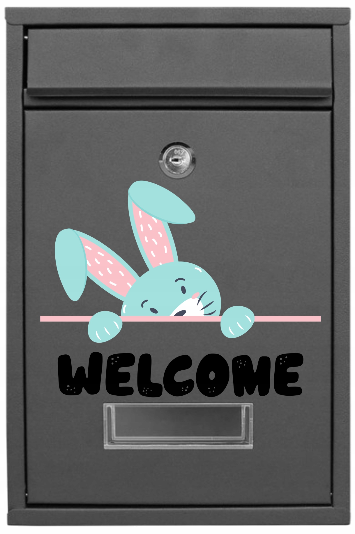 poštovní schránka Poštovní Na Oplocení Velikonoční Králíček Welcome