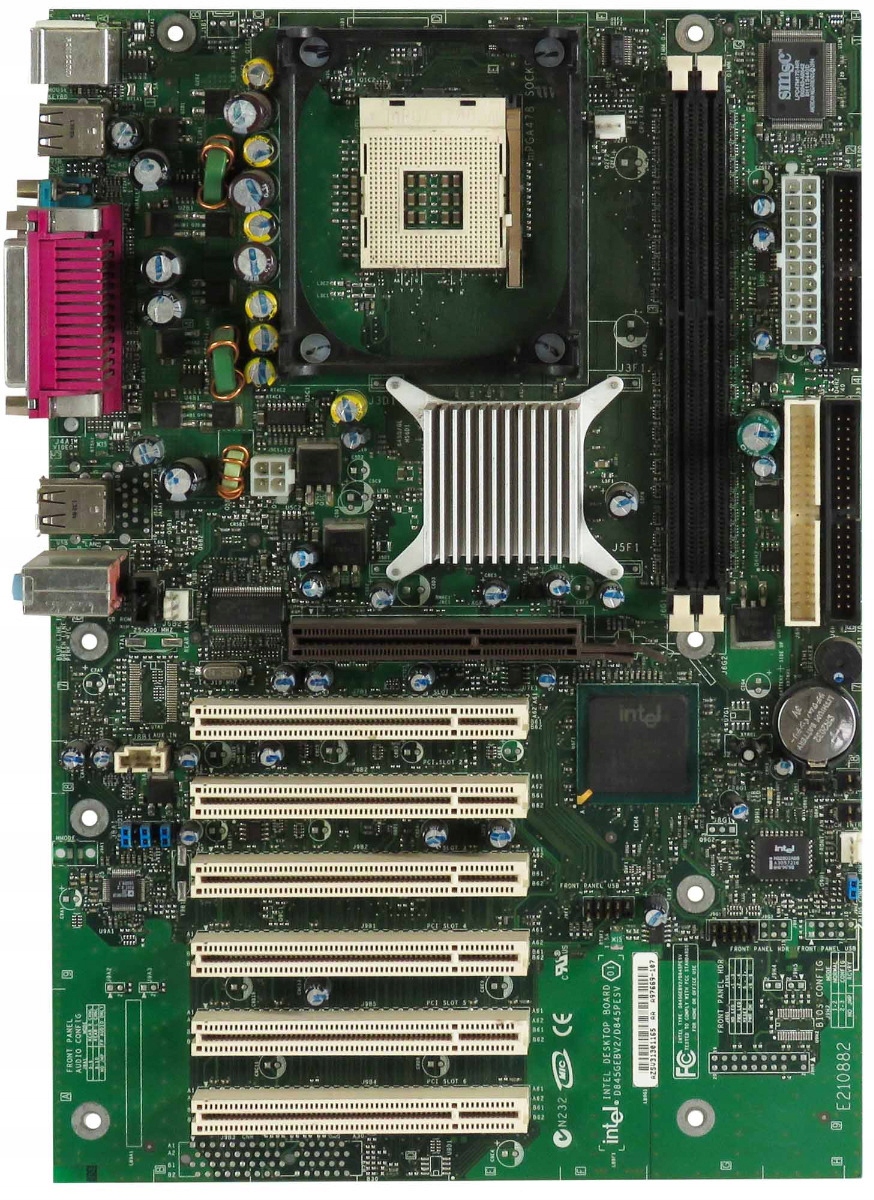 Patice Intel D845GEBV2 D845PESV 478 Ddr A97669-105