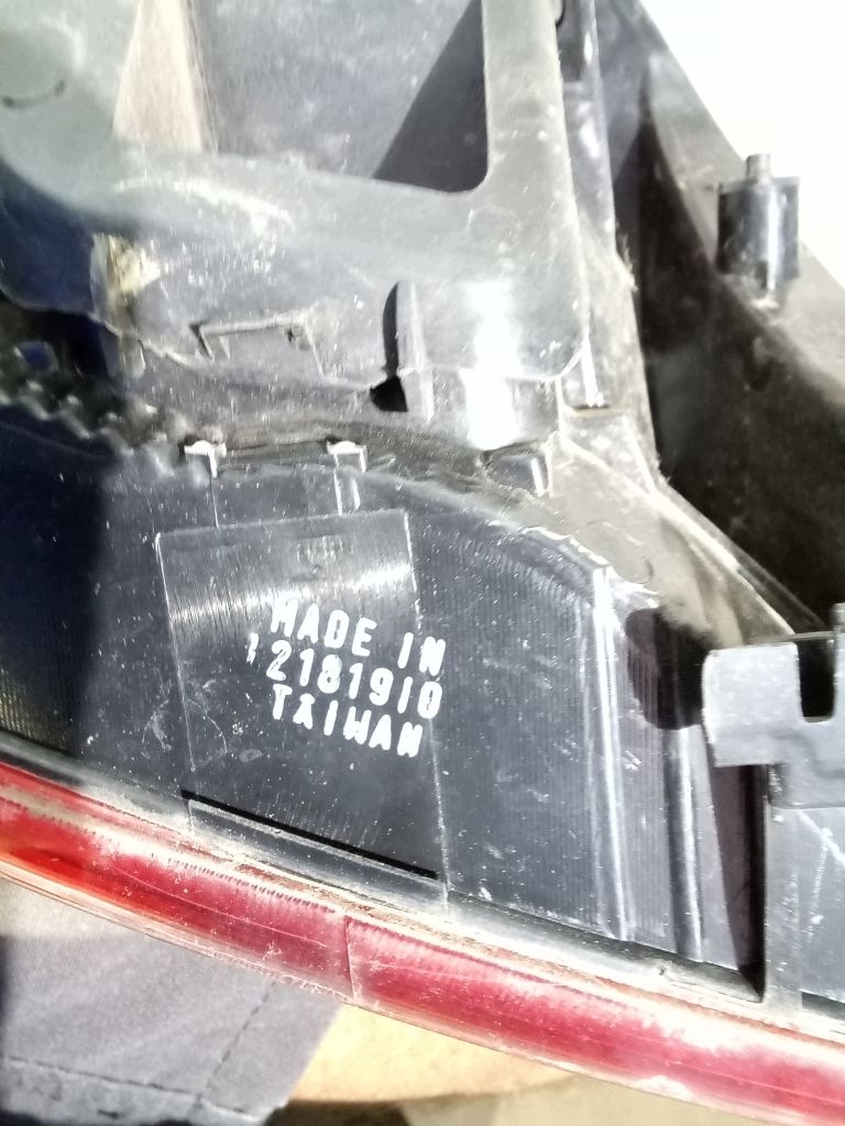VW Golf VI 6 HB light right rear part rear