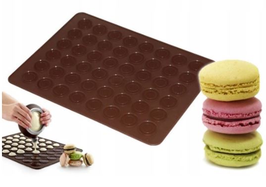 

Forma Mata Silikonowa Do Makaroników Na Makaroniki