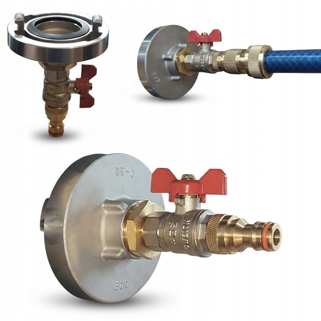 Hydraulická redukce 52 2 palce s ventilem na hadice Výrobce