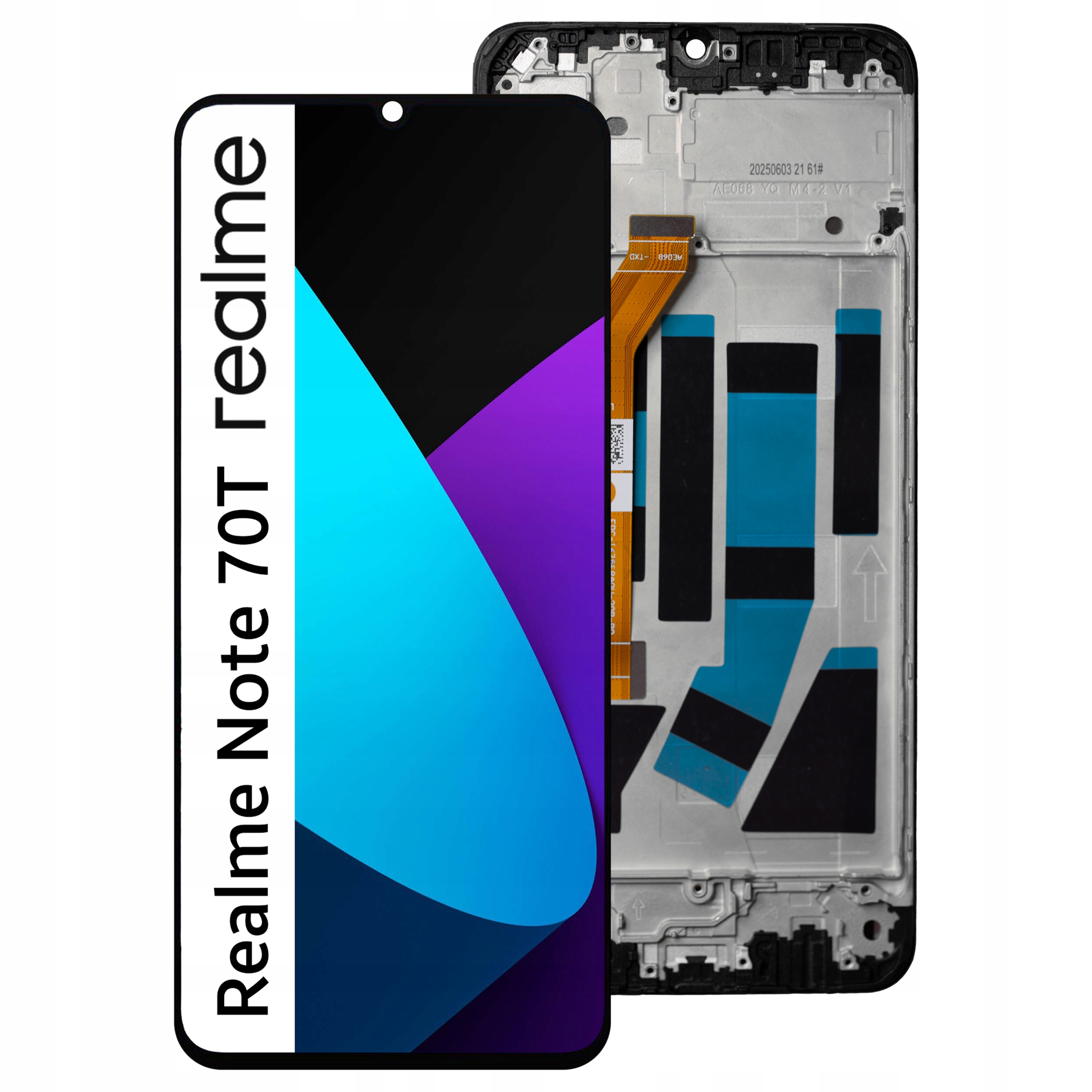 Displej s rámečkem pro Note 70T Display Panel LCD