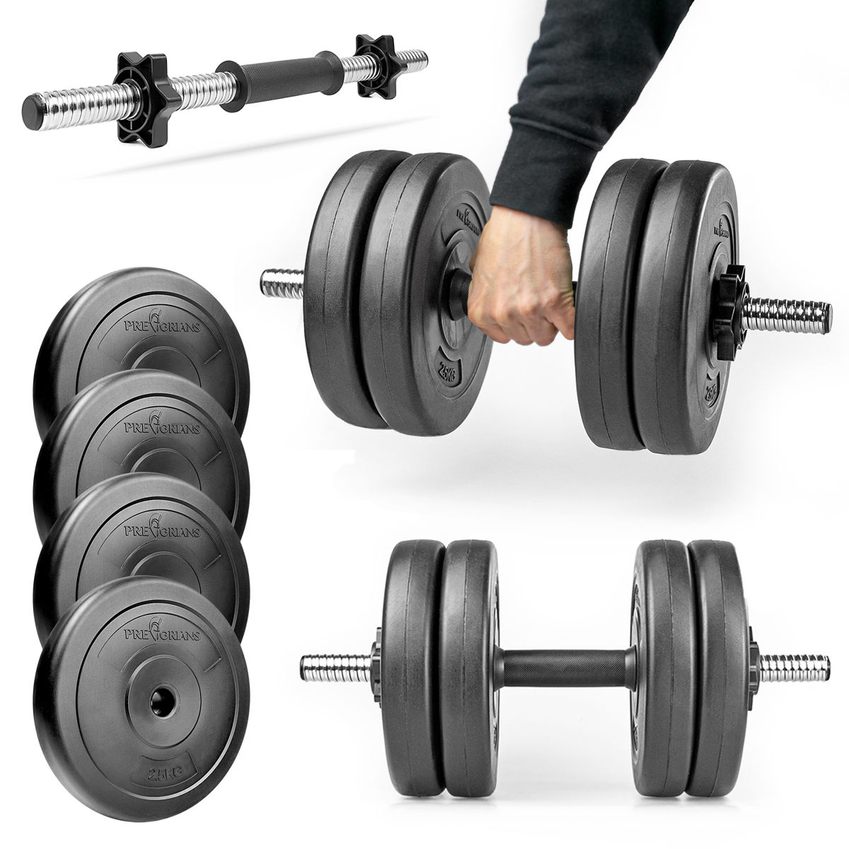 

Hantla 10kg regulowana dla początkujących 10 kg