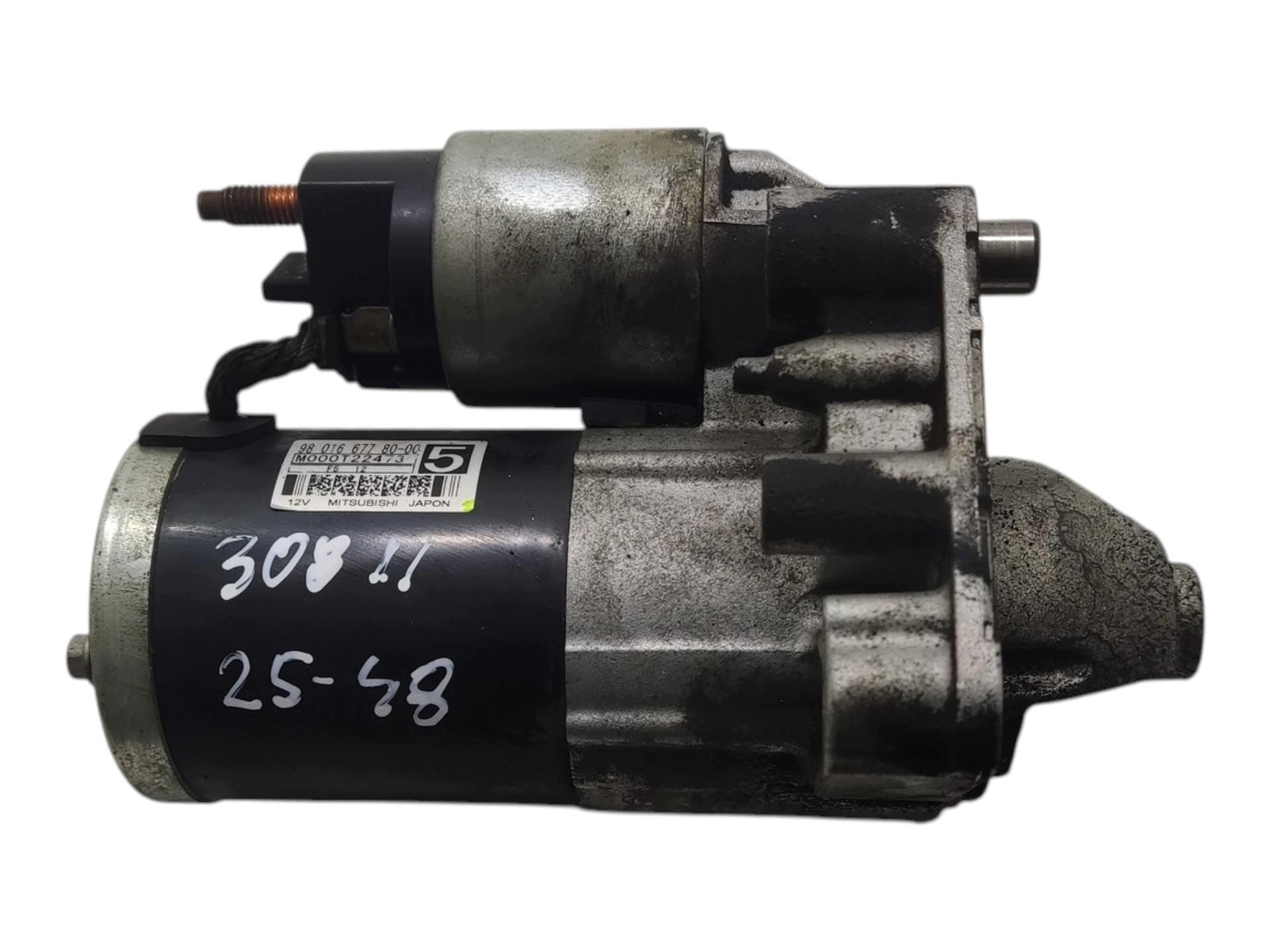 starter PEUGEOT 308 II T9 1.6 E-HDI 2013-2017 9801667780