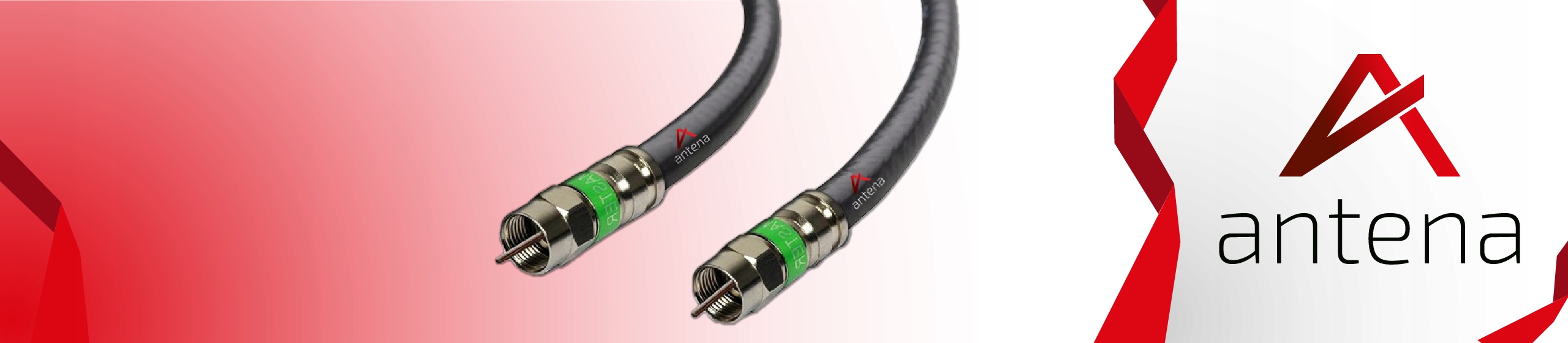Gotowy Kabel Zewnętrzny Na Metry Wtyk F-Wtyk F 19m Średnica zewnętrzna 6.9 mm