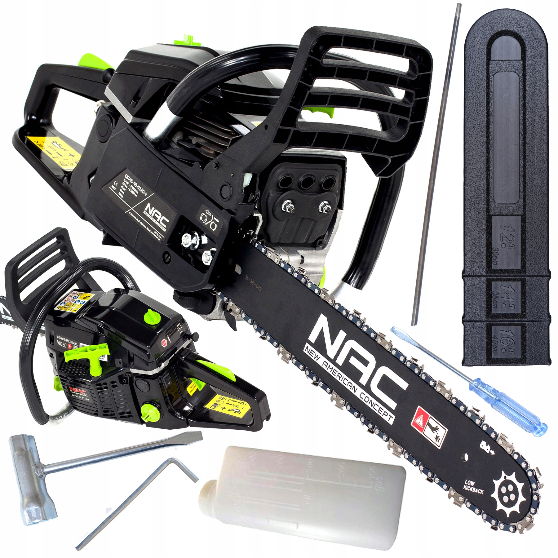 Piła pilarka spalinowa łańcuchowa Nac CST45-40-01AC-V 2,3KM 40cm