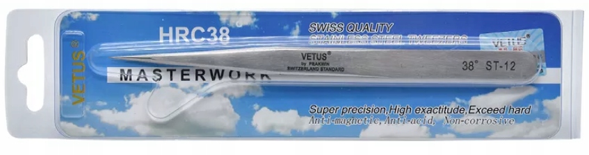 

Pęseta Penseta Vetus ST-12 Hrc 38 Oryginał