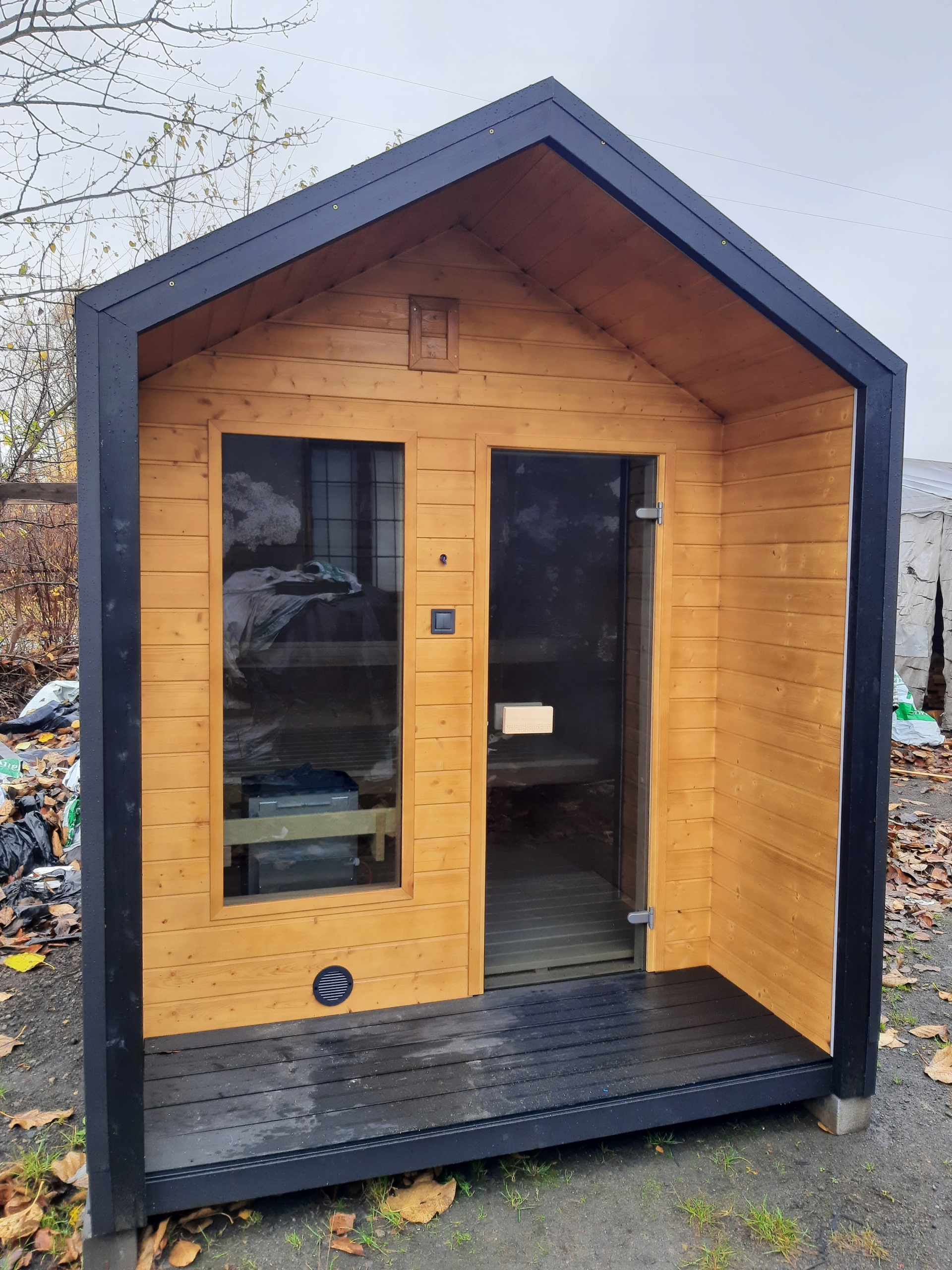 Sauna Ogrodowa Nowoczesna Stodoła