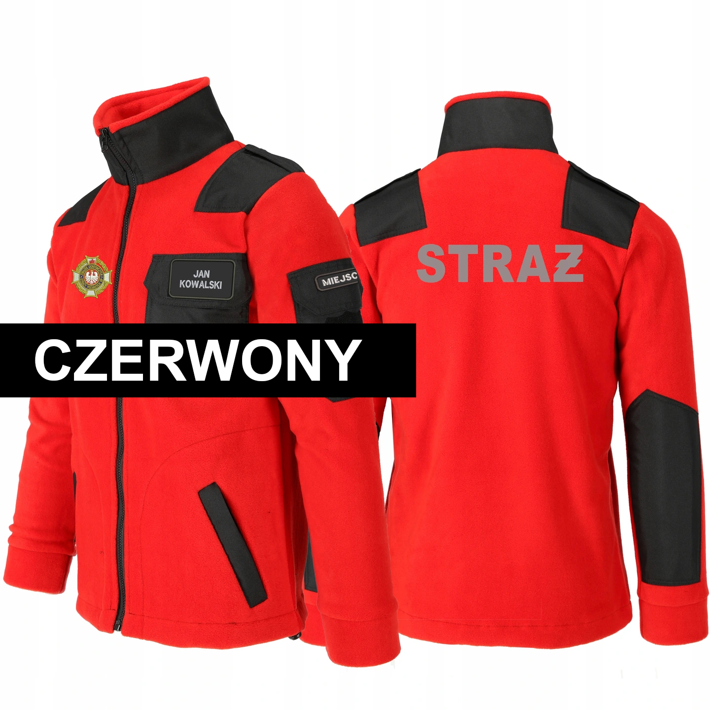 

Najgrubszy czerwony Polar Straż Osp Psp haft XXL/M
