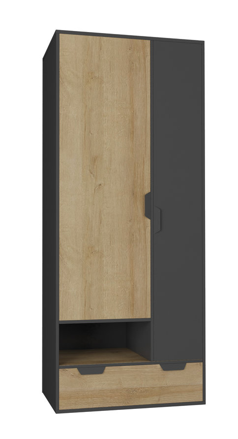 Skříň 80 cm Výklopné dveře Grafit