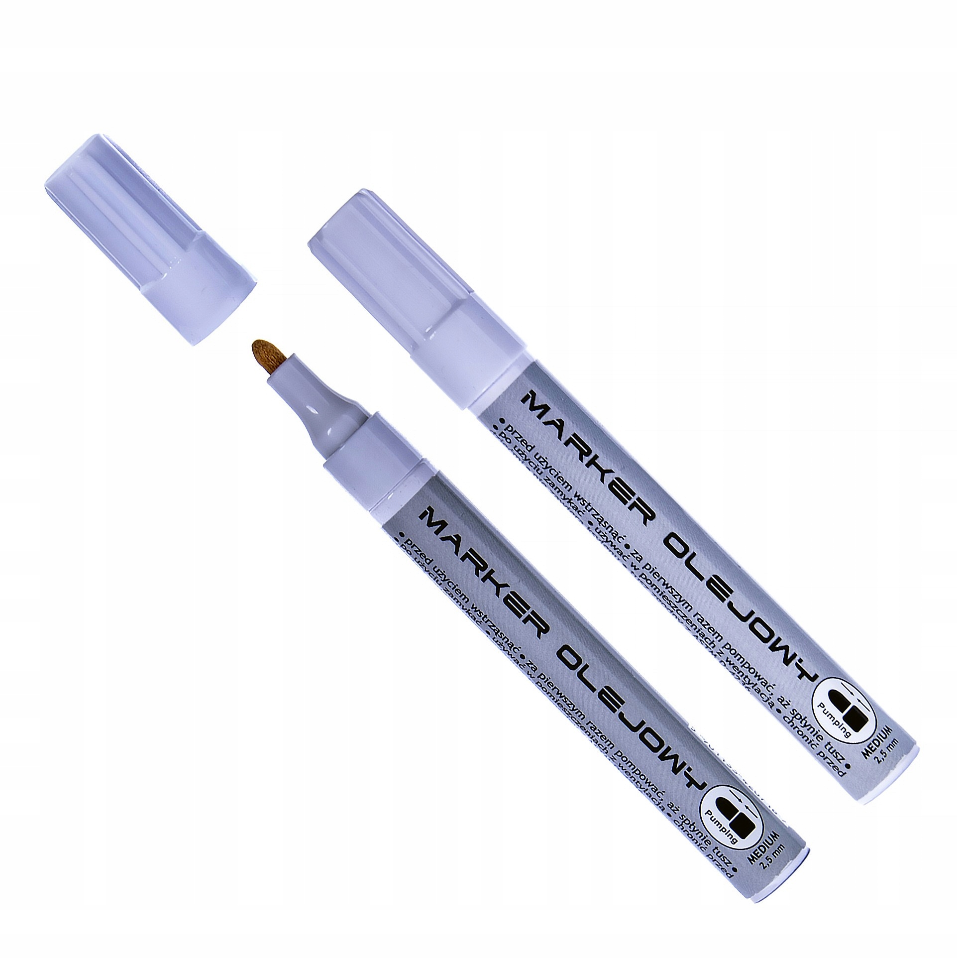 

Marker Olejowy Pisak Biały 2,5 MM