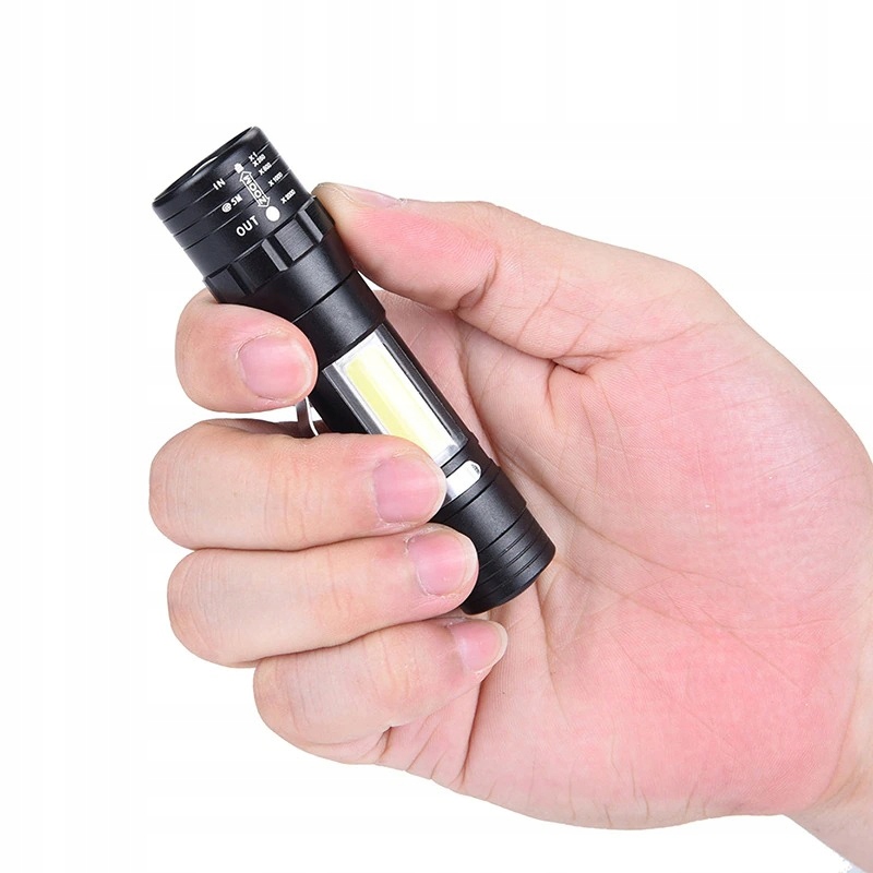 Latarka SZPERACZ ŁADOWANA Cree XM-L T6 ZOOM USB Źródło światła LED