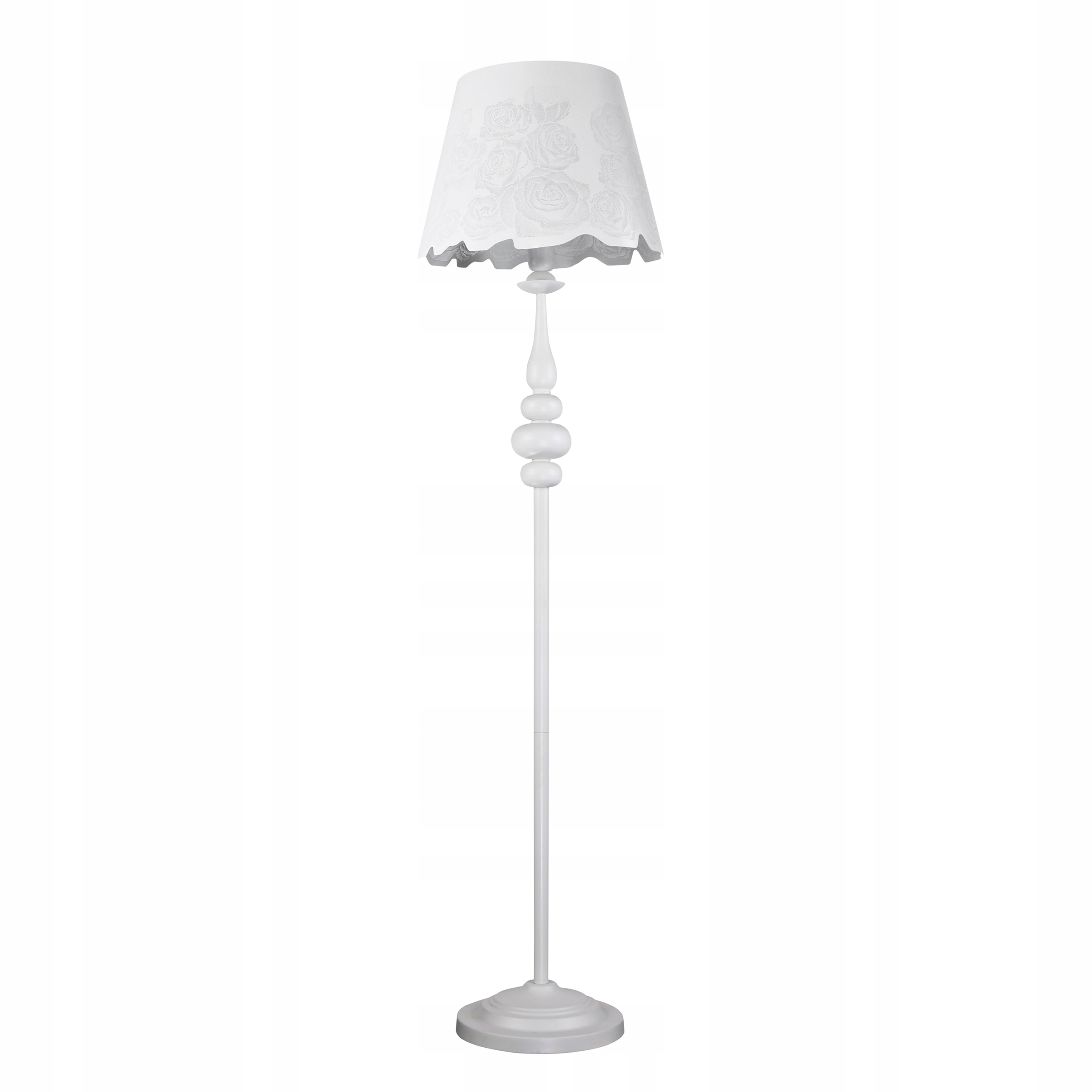 

Lampa stojąca podłogowa ozdobna abażur E27 Polux