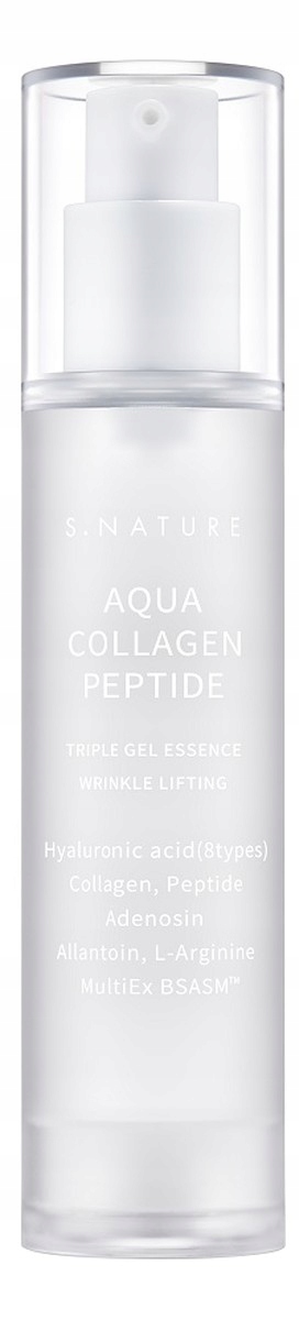 S.NATURE_Aqua Collagen Peptide Triple Gel Essence kolagenově-peptidová esence